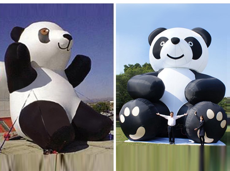 黔东南充气熊猫展示