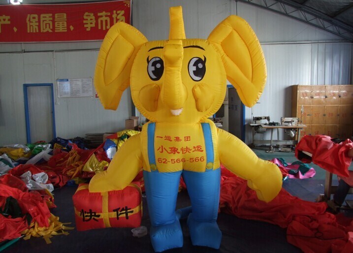 黔东南大象充气卡通气模